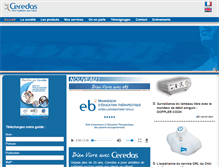 Tablet Screenshot of ceredas.com